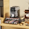 Simple Trending Coffee Pod Holder for K Cups, with 2 Tier Sliding Storage Drawer and Coffee Accessories Holder, Black - 4 of 4