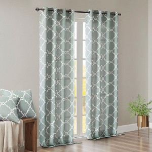 Kumasinova 63"/84"/95"/108" Bedroom Curtains with Grommet Top,Single Window Curtains Panel for Living Room,Kitchen Curtains for Window Treatments - 1 of 4