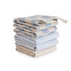 Mushie Muslin Cotton Washcloth 5-Pack - 2 of 4