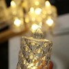 12 Pcs Flameless LED Light Candle LED Crystal Candle Light Transparent Shell Electronic Night Lamp Dating Party Holiday Home Decoration - 4 of 4