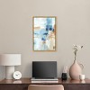 Art Remedy House of Lines I Blue Abstract Wall Art Framed - 2 of 4