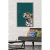 Trends International Snowtap - Jaguar Photobomb Framed Wall Poster Prints - 2 of 4