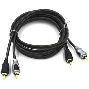 DEEJAYLED 6-Foot RCA to RCA Copper Audio Cable Entry Level TBHRCA6 - 1 of 1