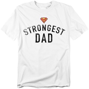 Superman Fathers Day Man Of Steel Ball Of Chains Adult T-Shirt - 1 of 4