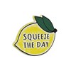 HomeRoots 14" X 19" Yellow and White Lemon Squeeze The Day Metal Wall Decor - 4 of 4