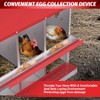 10-Hole Galvanized Chicken Nesting Box - Heavy Duty Egg Laying Box for Hens & Ducks | Rollout Egg Collection | Ventilated Design with Easy Access | - 2 of 4