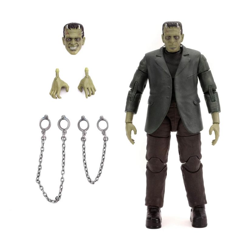 Jada Toys Universal Monsters 6 Inch Deluxe Collector Figure | Frankenstein, 1 of 6