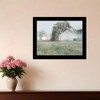 HomeRoots Green Country Morning Black Framed Print Wall Art - 2 of 4