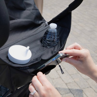 Gray Steel Lightweight Umbrella Stroller with Sun Visor