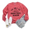 Simply Sage Market Women's Graphic Sweatshirt Basketball Season BS - 4 of 4