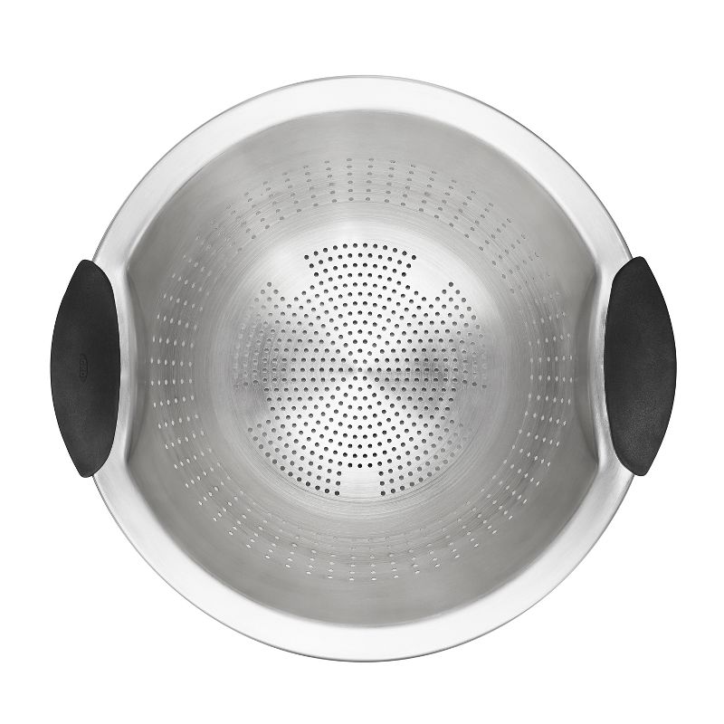 OXO 5 Qt Stainless Steel Colander, 6 of 9