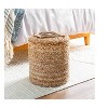 Mark & Day Pottenstein 18"H x 16"W x 16"D Natural Fiber Tan Pouf - 3 of 3