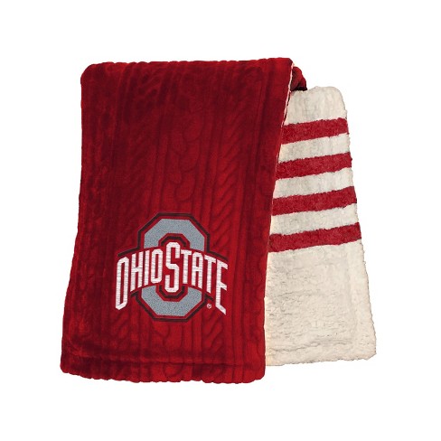 Ohio state buckeyes throw blanket new arrivals