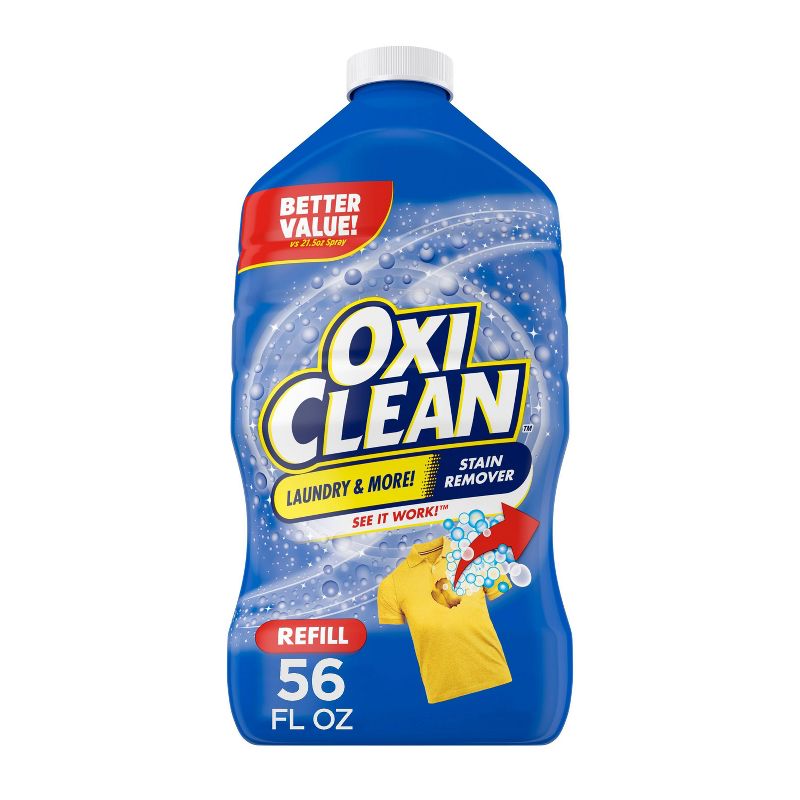OxiClean Laundry Stain Remover Spray Refill - 56 fl oz, 1 of 13