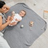 Baby Muslin Blanket, Large 40" X 40" By Comfy Cubs - 2 of 4