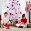 Best Choice Products Pre-Lit Premium Hinged White Artificial Christmas Pine Tree w/ Lights, Stand, PVC Branch Tips - 4 of 4