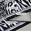Leopard Rugs for Bedroom Washable Living Room Area Rug, Soft Animal Print Large Rugs Low Pile Non-Slip Indoor Floor Carpet for Nursery - 3 of 4