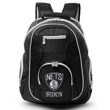 NBA Brooklyn Nets Colored Trim 19" Laptop Backpack
