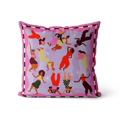 'Good Times' Square Throw Pillow Cover - UNWRP