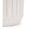 MAYEERTY 4-Piece Ceramic Flowerpot Modern Planter Cream Color for Patio Garden Windowsills - 4 of 4