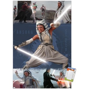 Trends International Star Wars: Ahsoka - Ahsoka in White Unframed Wall Poster Prints - 1 of 4