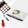 Unique Bargains Durable Flower Letter Makeup Bag 1 Pc - 4 of 4
