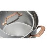 Cuisinart 8qt Classic Stainless Steel Matte Black Stock Pot with Cover Blushed Bronze Handle: 10.5" Diameter, Dishwasher-Safe - 4 of 4