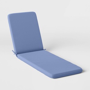 78"x22" Outdoor Chaise Lounge Cushion - Room Essentials™ - 1 of 4