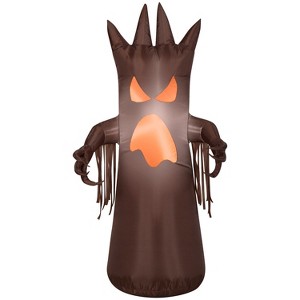 Gemmy Halloween Inflatable Spooky Brown Tree, 4 ft Tall, Multi - 1 of 4