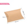 Unique Bargains Paper Rustic Look Smooth Surface Personalizable Gift Boxes 1 Pc - 2 of 4