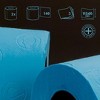 Roll-Lux Toilet Paper Gift Box 3 Rolls Sandalwood Scent Flushable Tube FSC Certified European-Made Colorful Tissue for Gifting and Bathroom Decor - 2 of 4