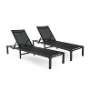 Oversart Westport Outdoor Chaise Lounge (Set Of 2) - 3 of 4