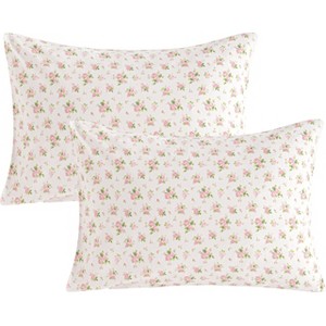 2 Pack Jersey Cotton Toddler Pillowcases, Envelope Travel Pillowcases - NTBAY - 1 of 4