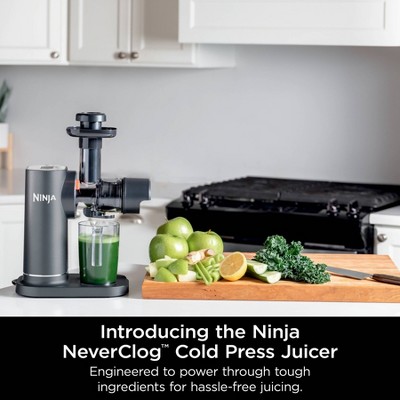 Ninja NeverClog Cold Press Juicer Powerful Slow Juicer with Total Pulp Control Easy to Clean - JC151: Juicer Machine, Dishwasher-Safe, BPA-Free - Thumbnail 4