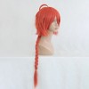 Unique Bargains Women's Halloween Wigs 22" Orange with Wig Cap - image 3 of 4