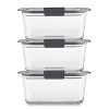 Rubbermaid 4.7 Cup Brilliance Food Storage Container 5pc Set : Target