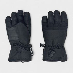 London Fog Boy's Ski Gloves - Winter Sports Snow Gloves with Velcro Closure and Reinforfced Grip for Kids (Size 4-6) - 1 of 4