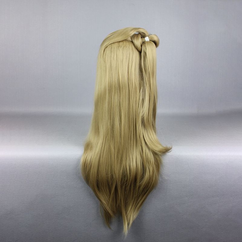 Unique Bargains Women's Wigs 31" Blonde with Wig Cap, 4 of 7