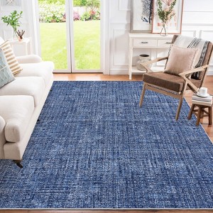 Washable Rug Rugs for Living Room, Non-Shedding Foldable Modern Carpet with Non Slip Rubber Backing - 1 of 4