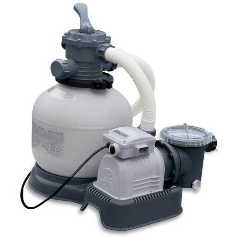 Intex Krystal Clear 2800gph Above Ground Pool Sand Filter Pump ...