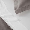 Egyptian Cotton 400 Thread Count Solid Duvet Cover Set by Blue Nile Mills - 3 of 4