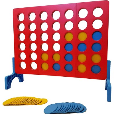 Giant Checkers & Tic Tac Toe Set- Large Outdoor Lawn Games