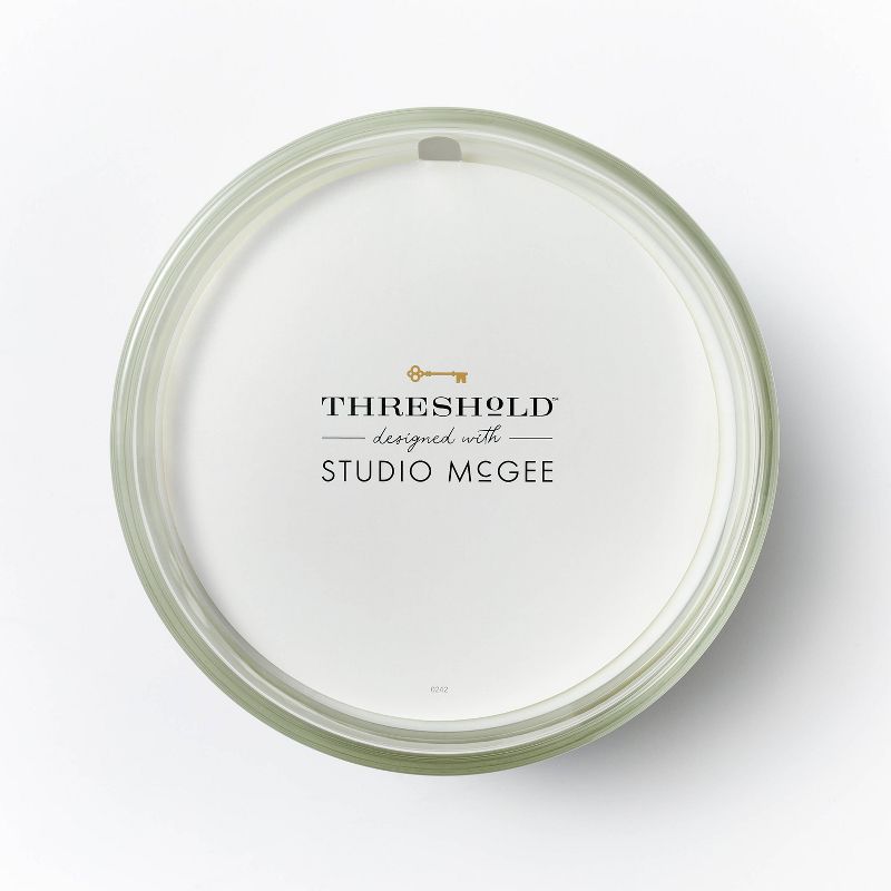 Clear Glass Santal & Ginger Candle White - Threshold™ designed with Studio McGee, 5 of 13