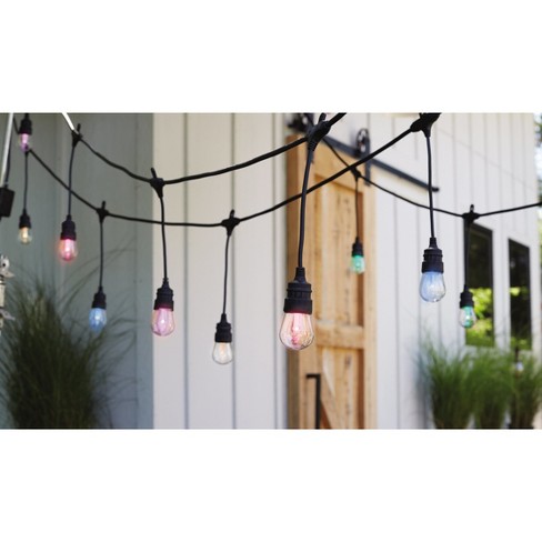 24ct Color Changing LED Shatterproof Outdoor String Lights with Remote - Threshold™