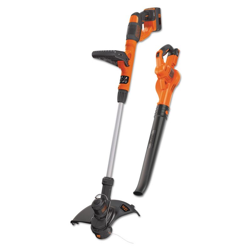 Black & Decker LCC340C 40V MAX Automatic Feed Spool Lithium-Ion 13 in. Cordless String Trimmer and Sweeper Combo Kit (2 Ah), 2 of 17
