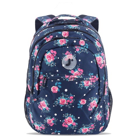 Рюкзаки JWorld J World Cornelia 19" Laptop Backpack - Navy Rose