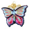 Old World Christmas 3.25 In Fanciful Butterfly Ornament Caterpillar Tree Ornaments - 2 of 3