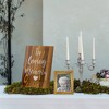 Darware Wooden Wedding Reception Signs, 3pc Set; for Guests, Gifts, and Memorial - 4 of 4