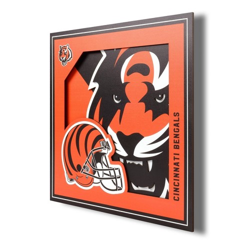 Cincinnati Bengals 24 Heritage Logo Round Sign