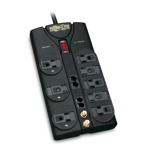 Tripp Lite Protect It!® 3,240-joules Surge Protector For Modem, Coaxial ...